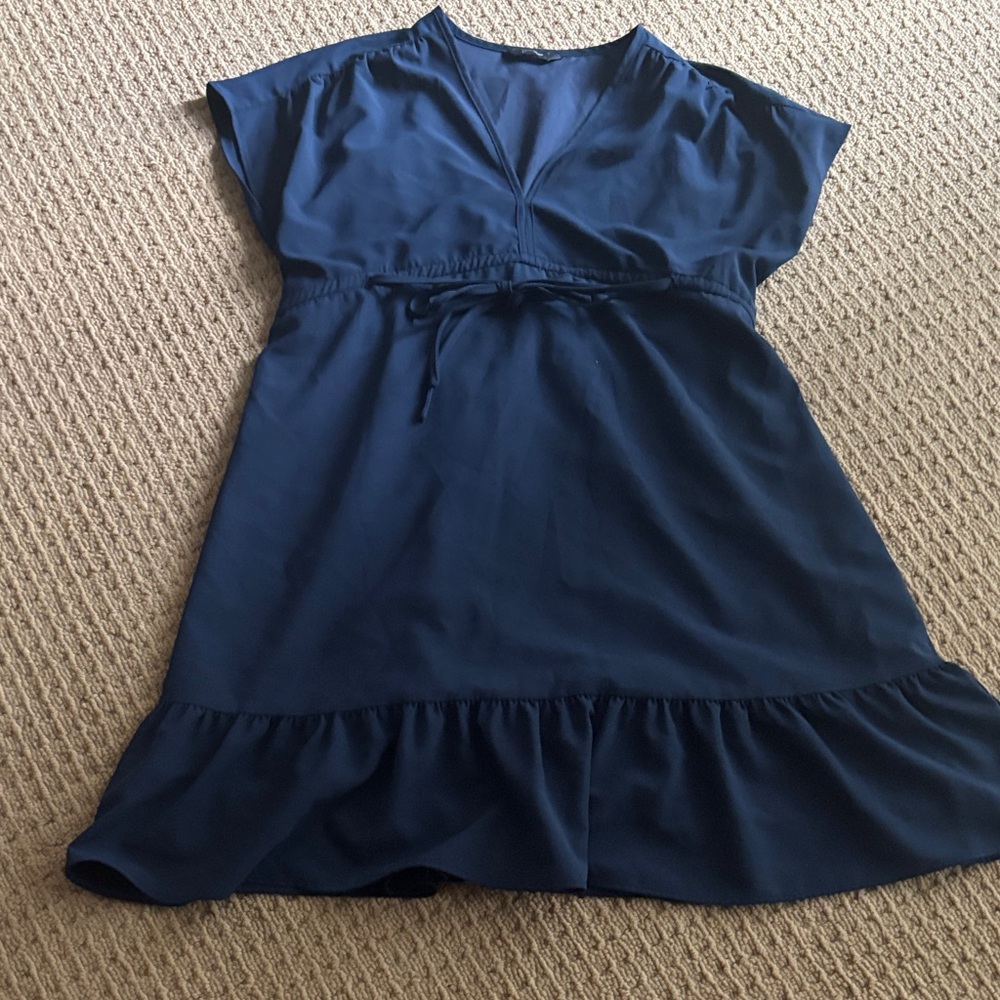 Navy Blue Kids Dress